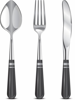 kitchen utensils vector