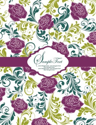 pattern background card vector
