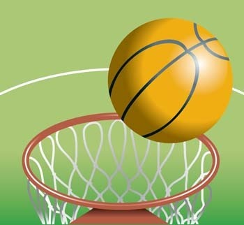 basketball sport vector