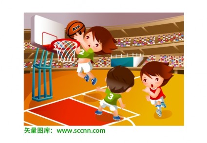 basketball sports vector