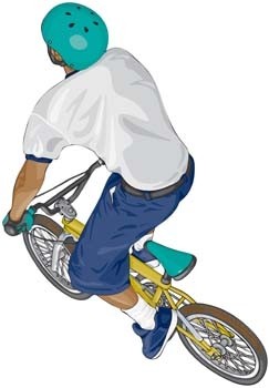 bike sport vector