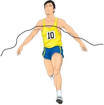 running sport vector