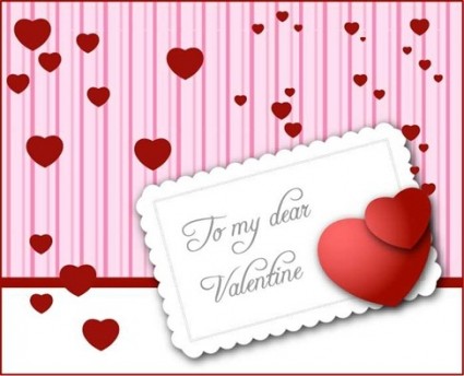 valentine rsquo s day card vector graphic