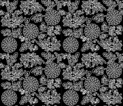 Vector traditional tiled background material-24