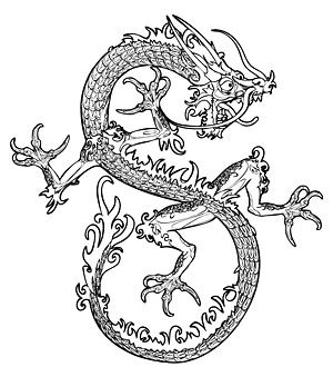 Chinese Dragon Vector-3
