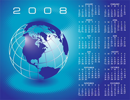 2008 calendar year vector material-2