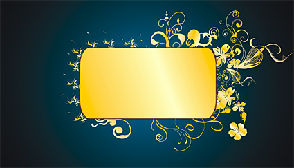 Gold gorgeous patterns Vector-8
