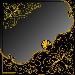 Classical style pattern vector