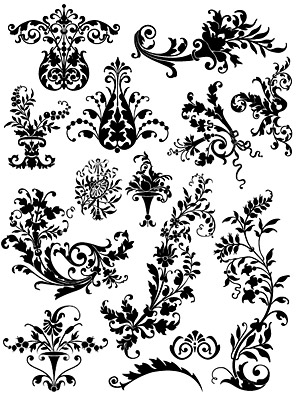 Number of practical pattern vector material