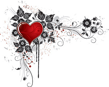 Heart-shaped vector material-3