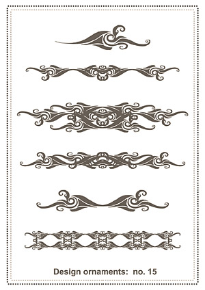 Classical pattern vector material
