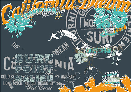 Movement and the street culture vector material-18