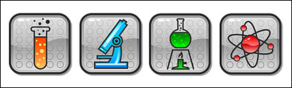 Vector icon category of chemical material