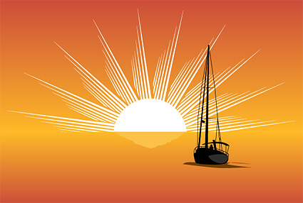 Sea, sun, sailing