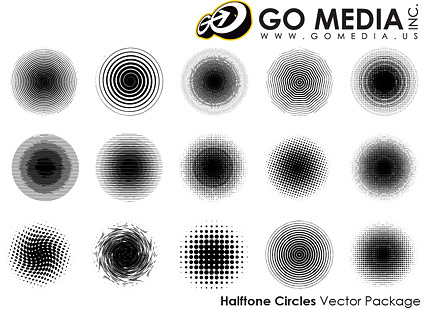 Go Media produced vector material - print outlets Netted