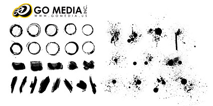 Go Media Vector material products - the ink series