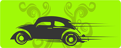 Classic cars vector material