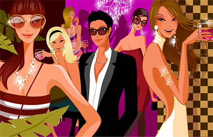Party vector material