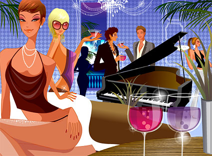 Party vector material-3
