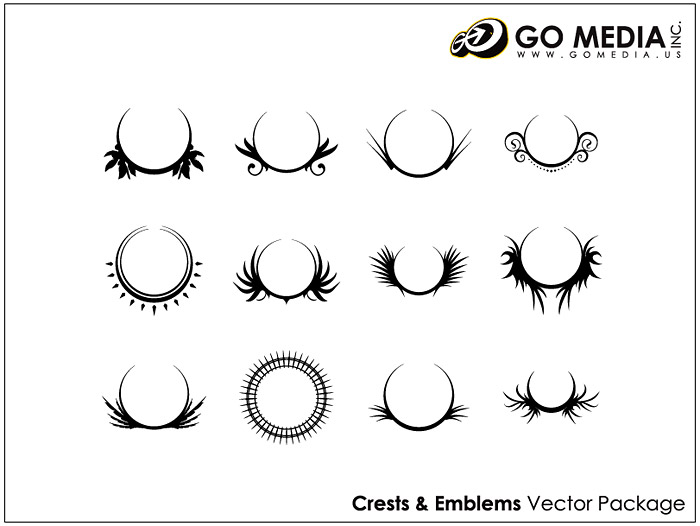 Go Media produced vector material - the tide patterns