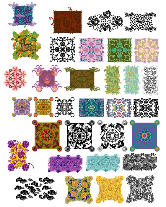 Gorgeous patterns series-1