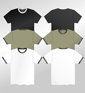 T-T-shirt material vector