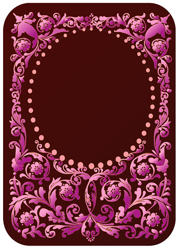 Continental purple pattern