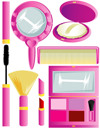 Women make-up tools