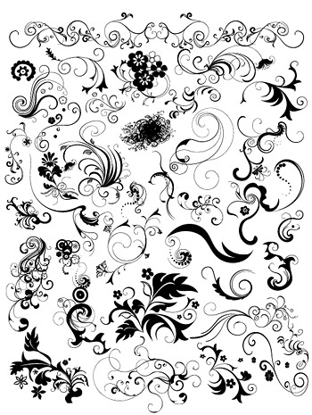Several practical dynamic black-and-white pattern