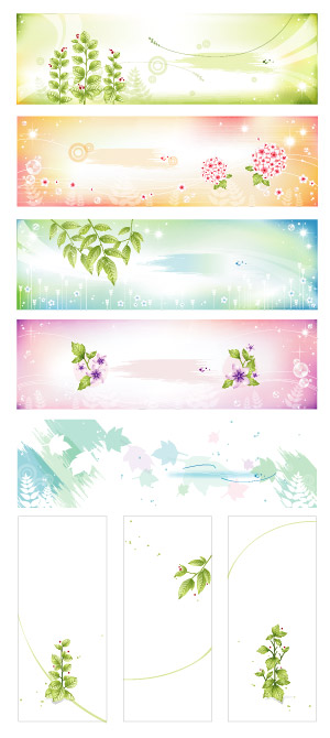 Dreams in the leaves and flowers background