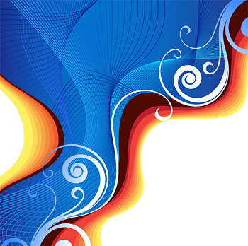 Symphony adobe cs3 style vector background material