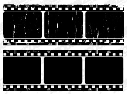 Vector nostalgic movie film material-5