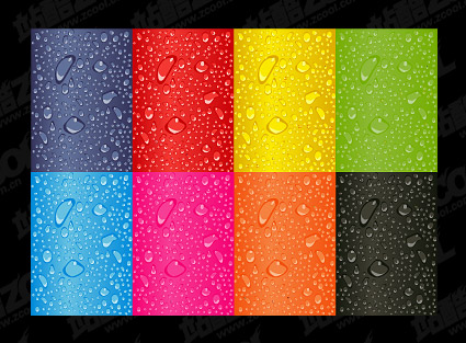 Vector water background material