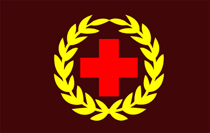 Red Cross emblem vector material
