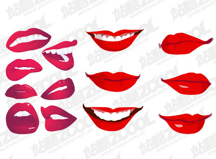 Vector mouth material-3