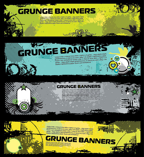 The trend banner banner template vector material-3