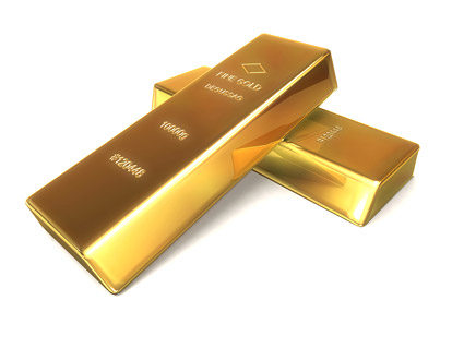 Gold bullion picture quality material