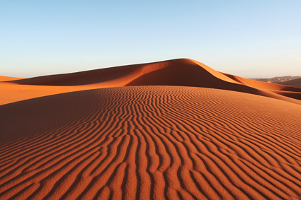 Desert picture material