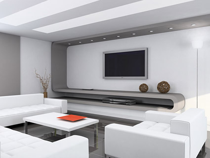 Modern living room boutique picture material-6