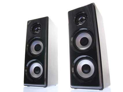 One pair of speakers picture material