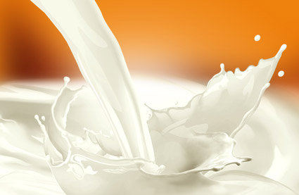 Active milk quality picture material