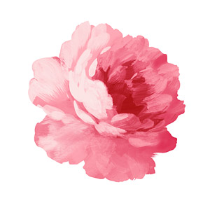 Hand-painted flowers layered material psd-4