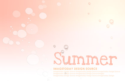 Summer Korean style background material layered psd-2