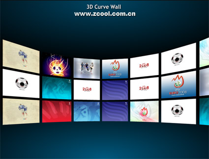 3d picture of cool wall flash + xml document Sources