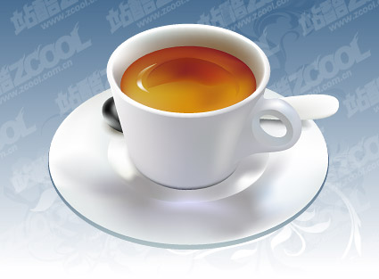 A cup of coffee Vector
