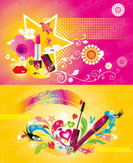 Theme color vector material