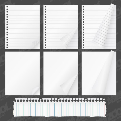 Notepad paper material