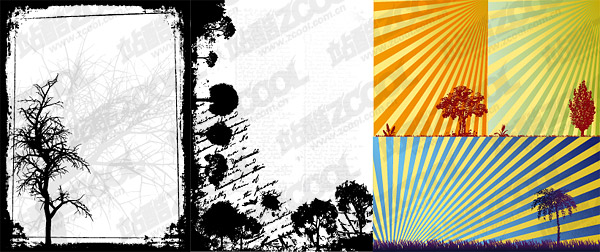 trees vector-related material