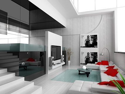 Beautiful home interior picture material-8