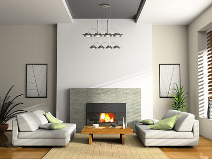 Beautiful home interior picture material-4